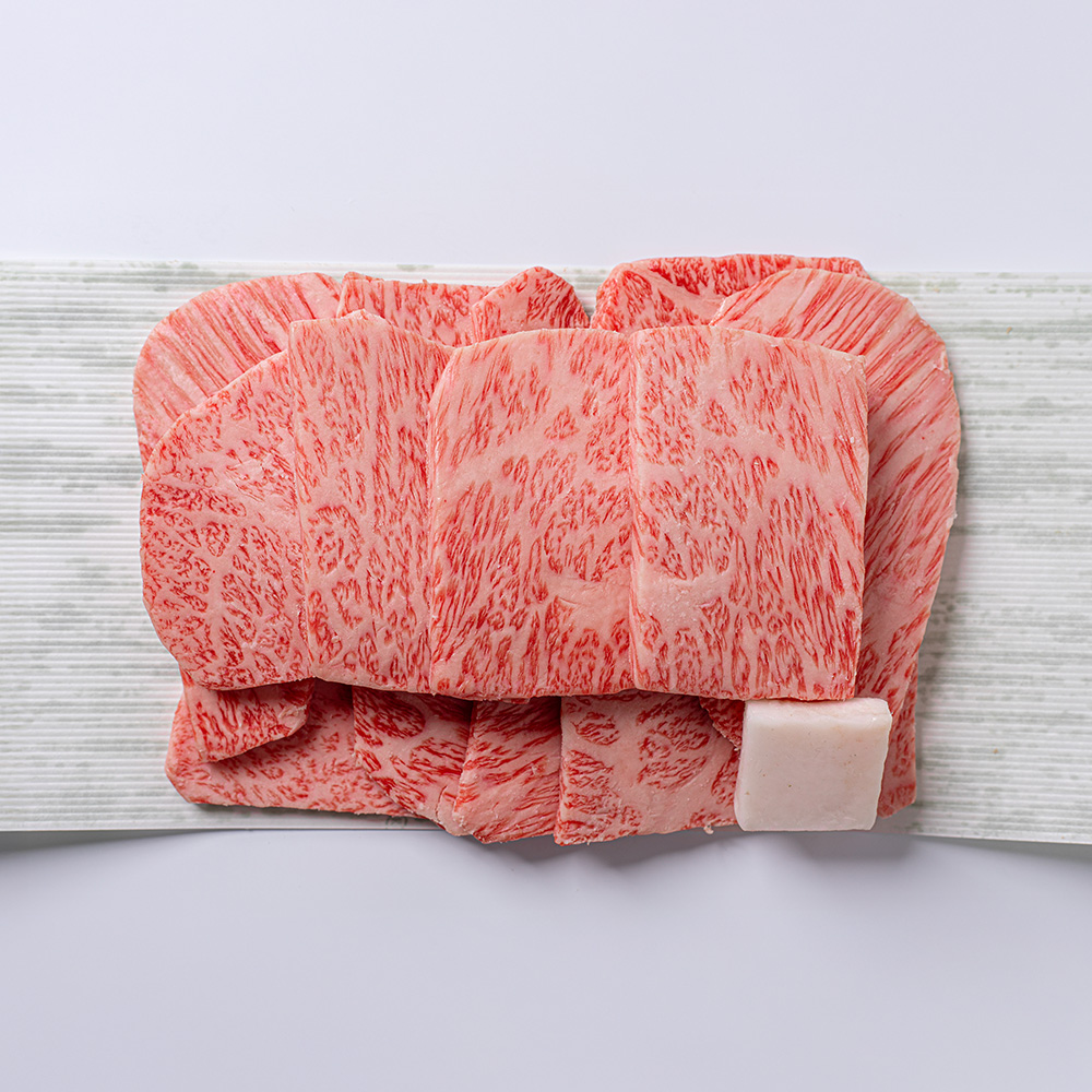 黒毛和牛あみ焼肉【特選芯ロース】100g～