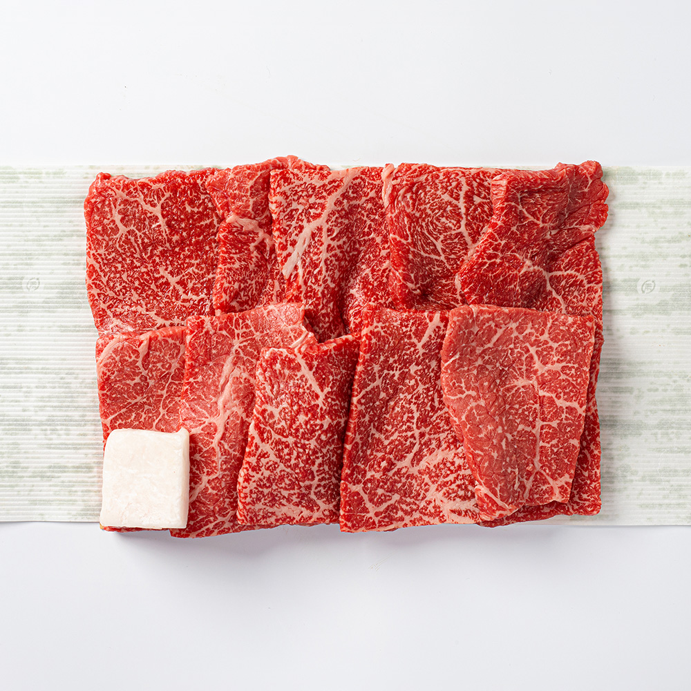 黒毛和牛あみ焼肉【モモ】100g～