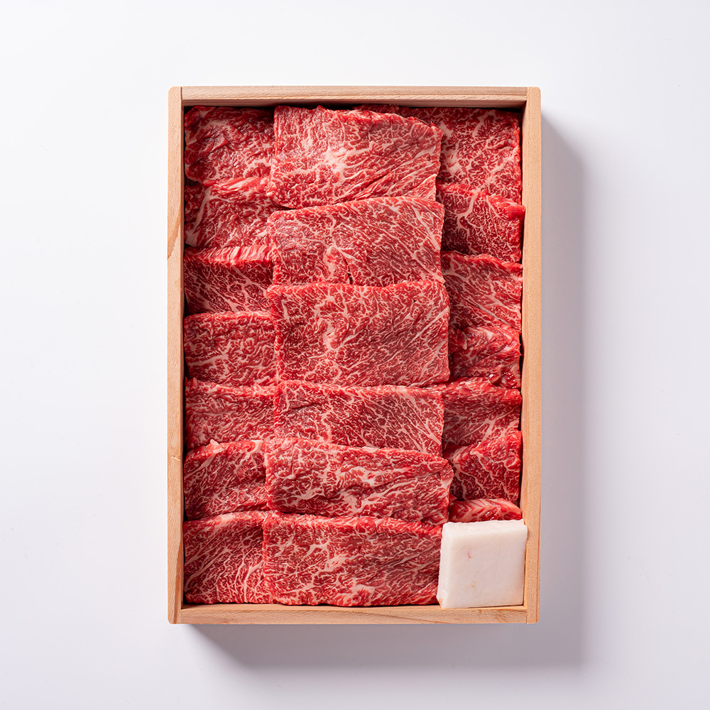 黒毛和牛あみ焼肉【カイノミ】木箱入りギフト 400g～