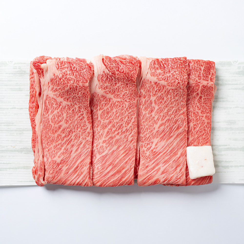 黒毛和牛すき焼肉【肩ロース・ロース】100g～